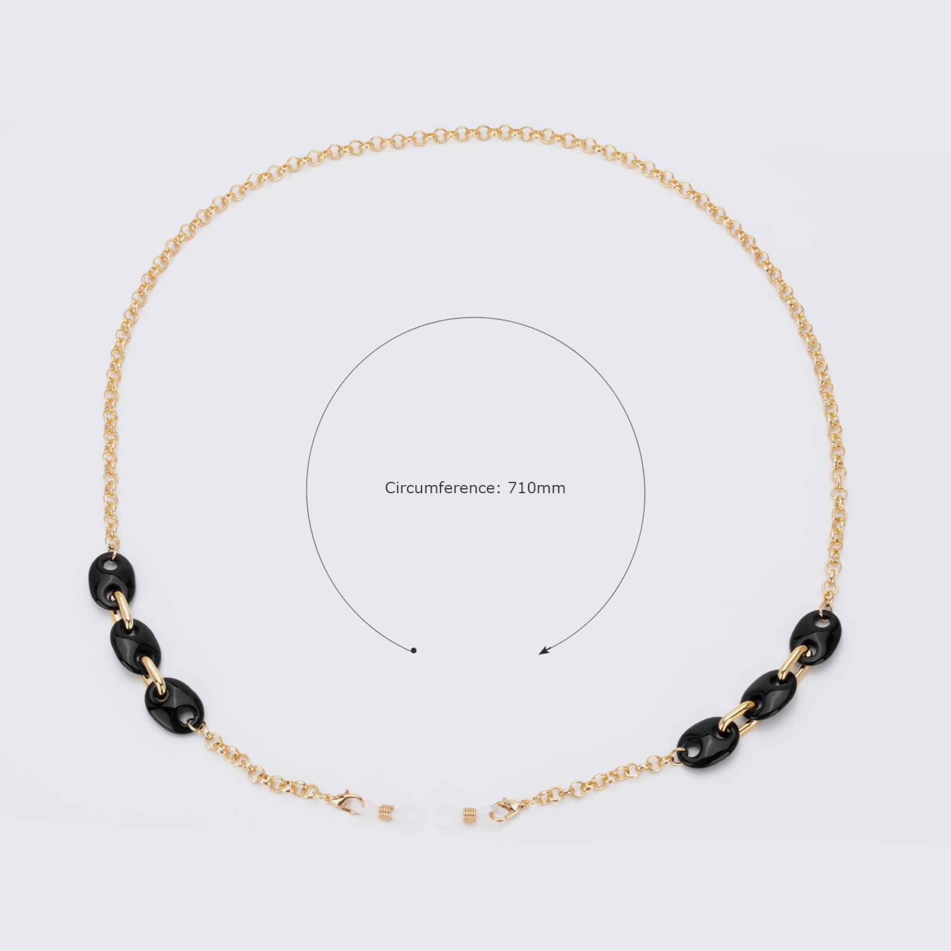 Fashion Eyeglasses Black Eyeglasses Chains Accessories on Zeelool2