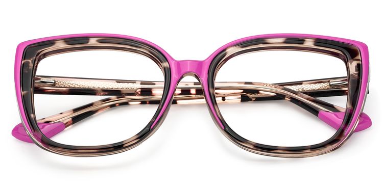 Fenn Cateye Pink Tortoise Glasses