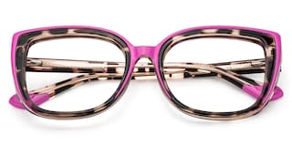 Fenn Cateye Pink Tortoise Glasses1