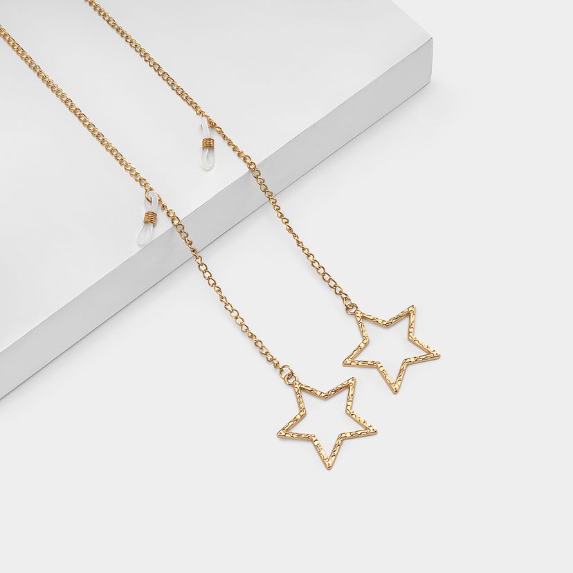 Stylish Star Gold Eyeglasses Chains