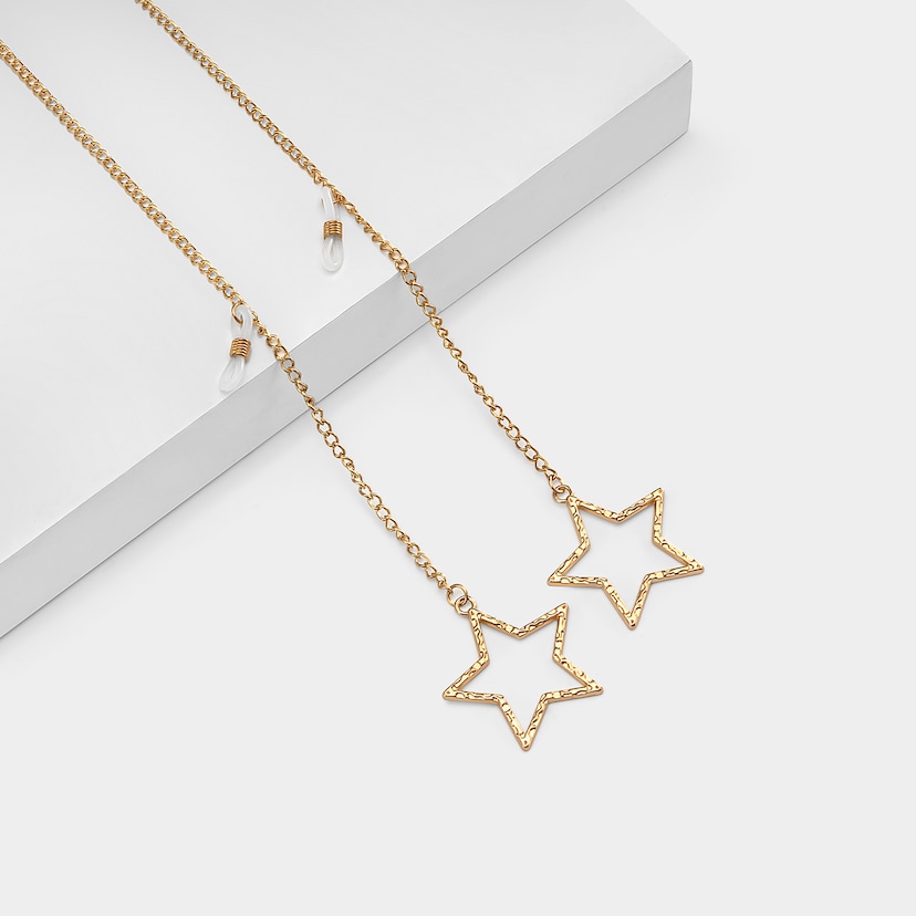 Stylish Star Gold Eyeglasses Chains