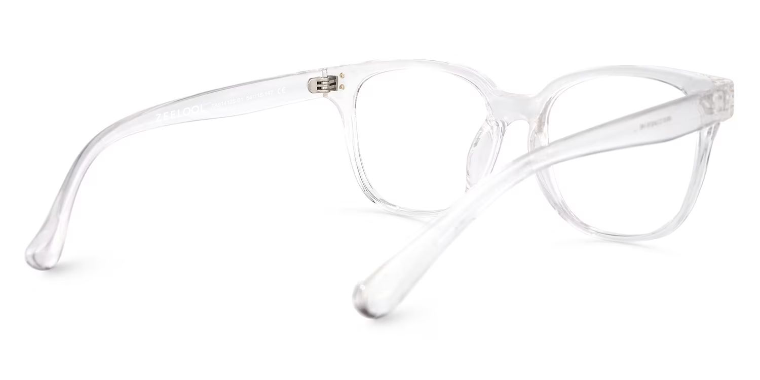Aenid Square Clear Glasses | Zeelool Glasses3