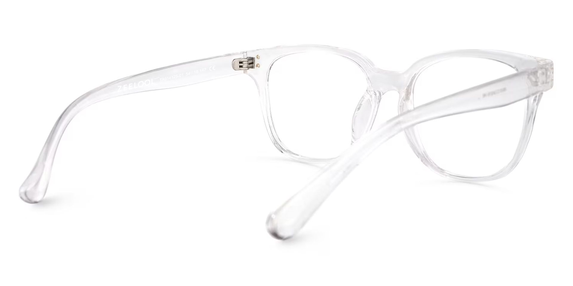 Aenid Square Clear Glasses | Zeelool Glasses3
