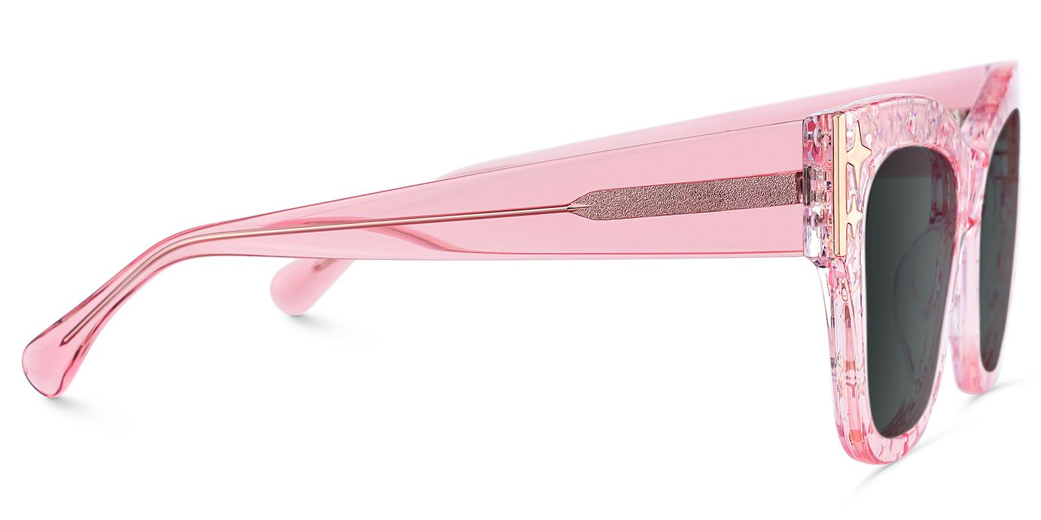 Designer Minfia Eyeglasses Pink Frames Sunglasses4