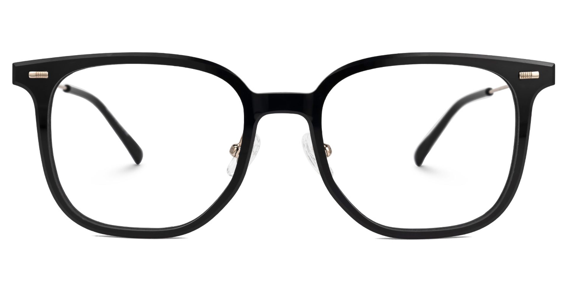 Abudy Square Black Glasses1