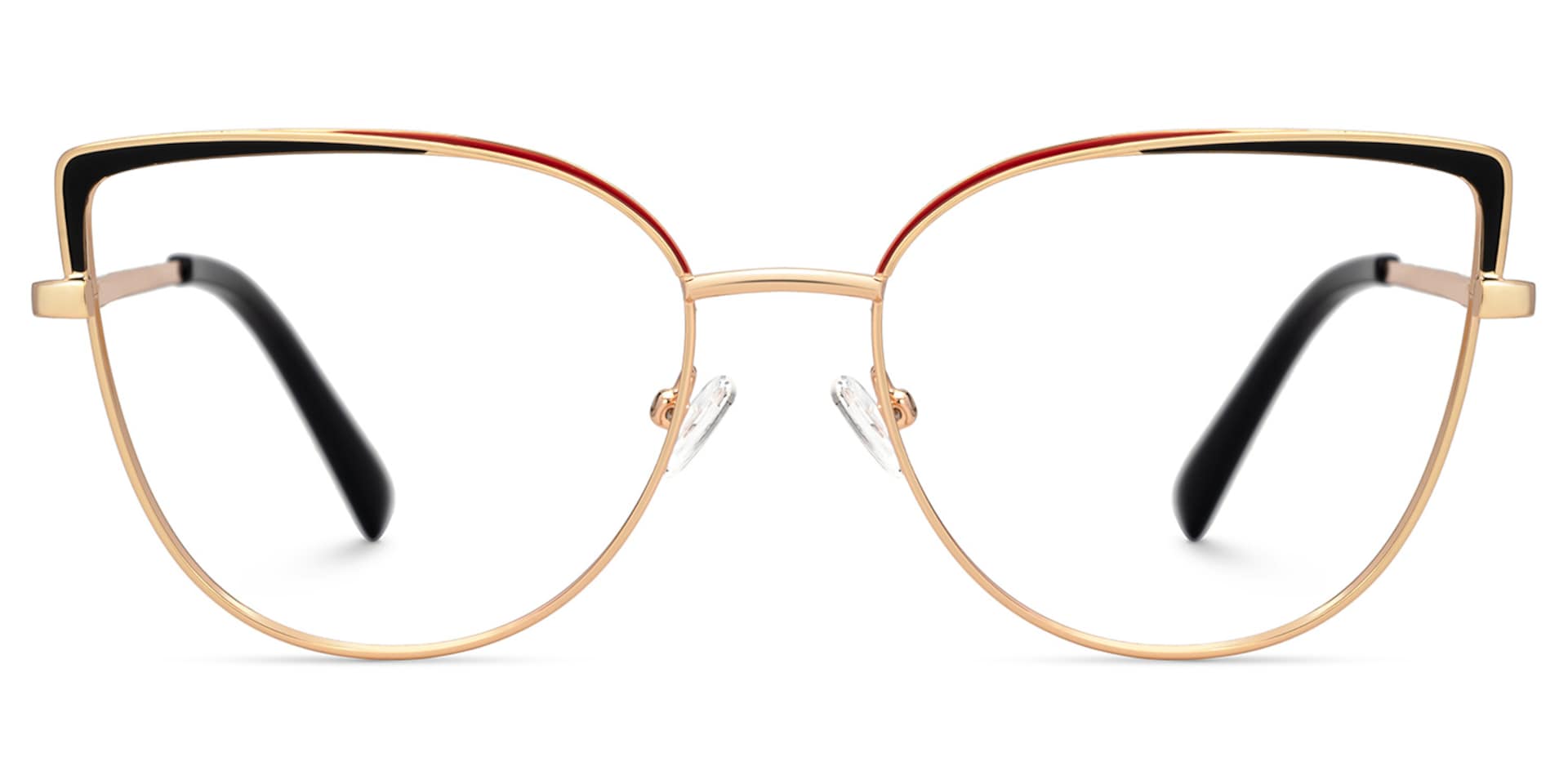 Harold Two-Tone Cateye Glasses on Sale | Zeelool0