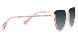 Sparkle Cateye Pink Sunglasses3