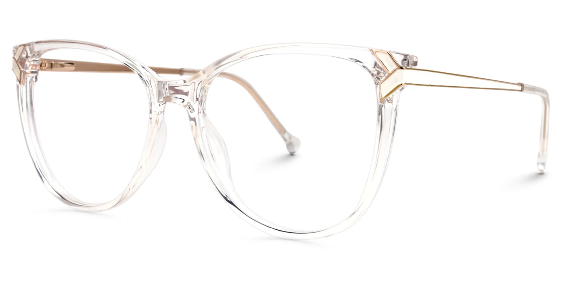 Cat eye Shamim Crystal Glasses deals -Zeelool Glasses1