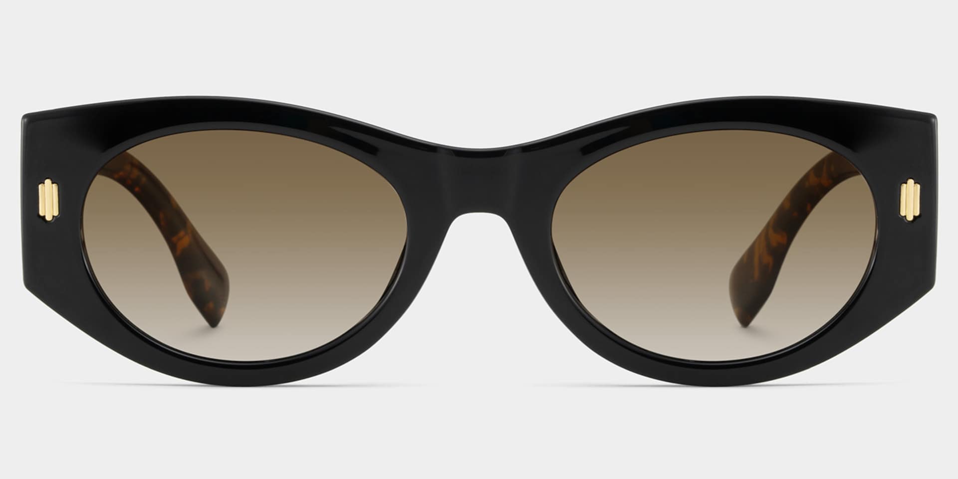 Reina black Frame Polarized Sunglasses with geometric Style Online | ZEELOOL1