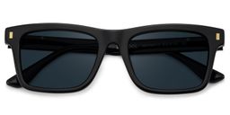 Sammi Square Black Sunglasses1