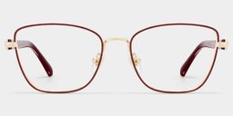 Lucille Red Butterfly Glasses1