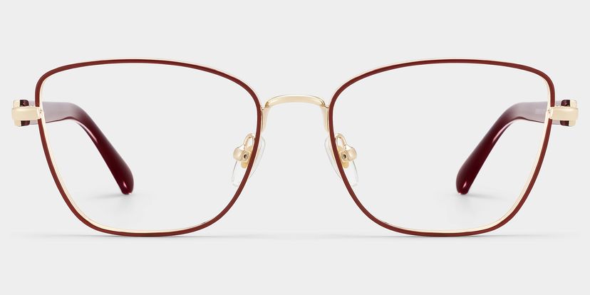 Lucille Red Butterfly Glasses