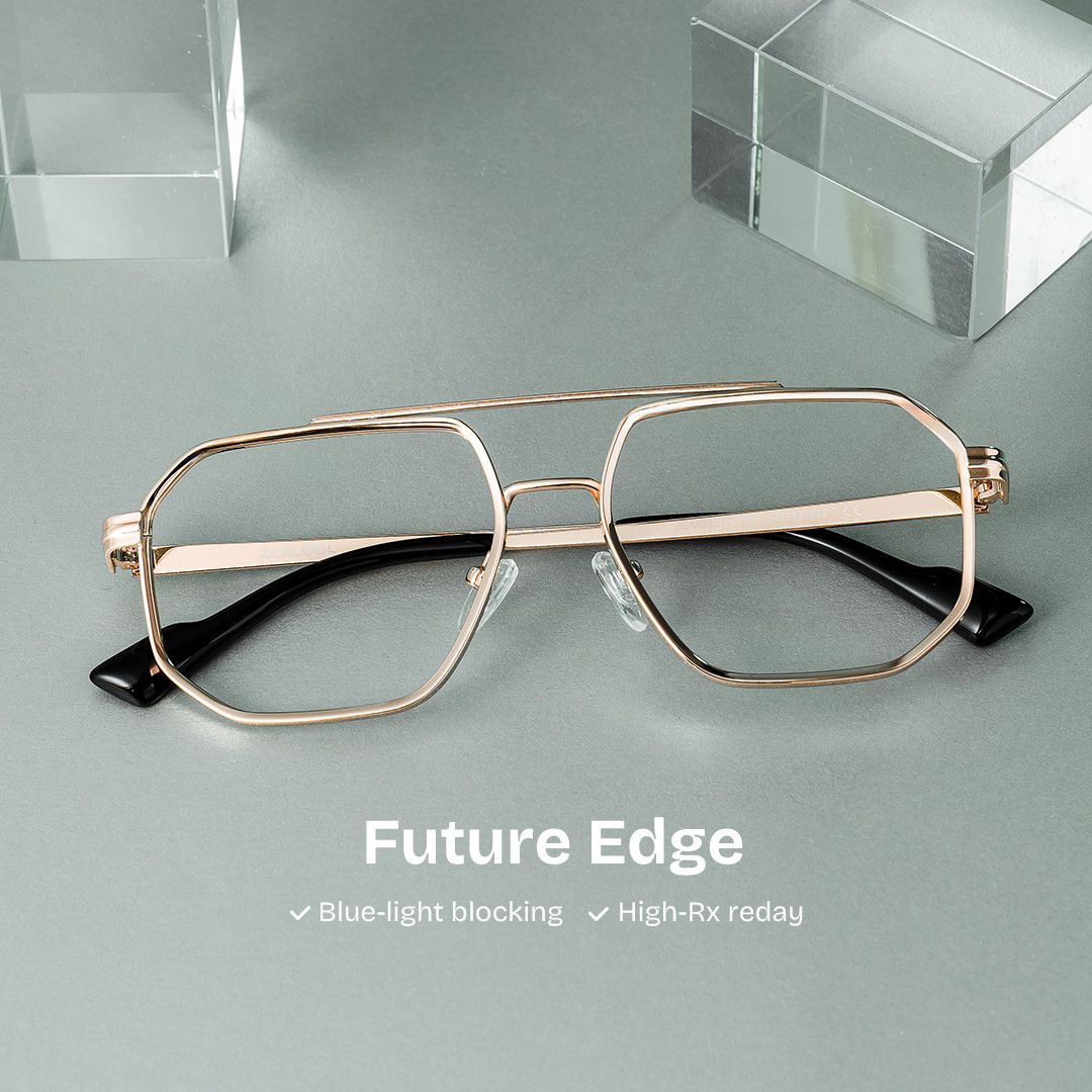 Autumn metal frame aviator glasses Online | ZEELOOL0