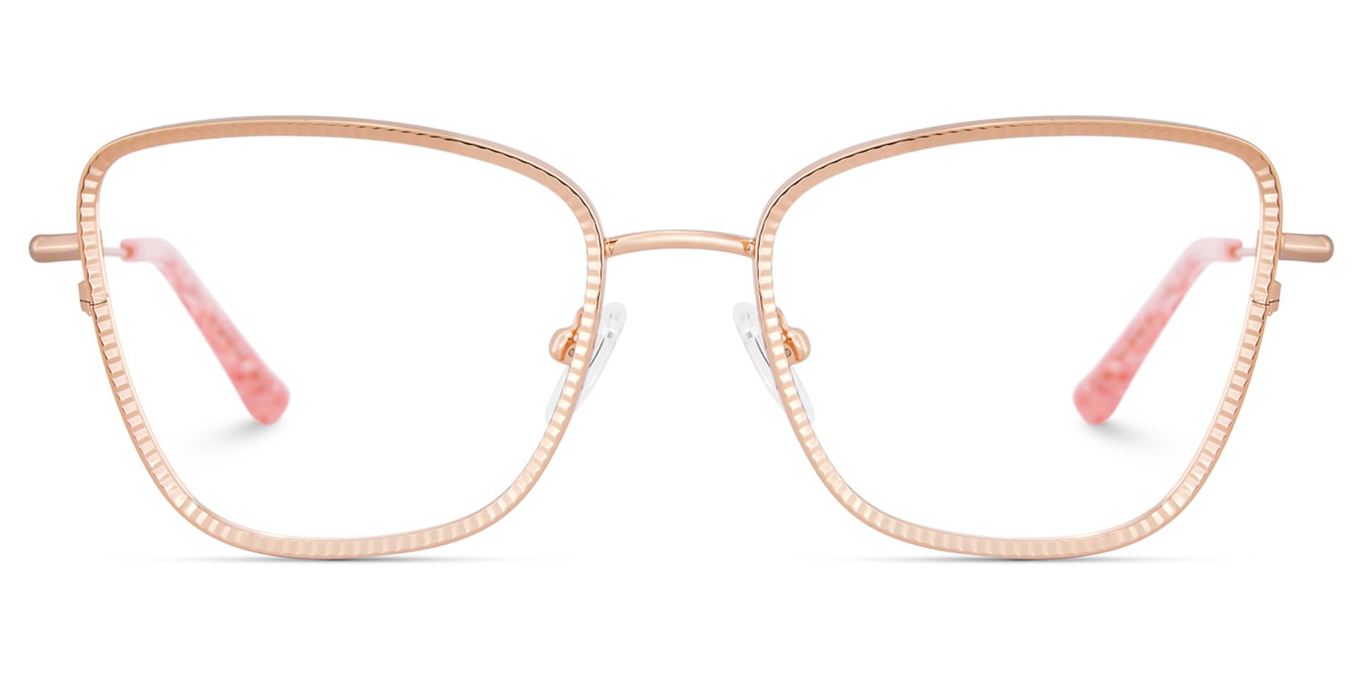 Rose Gold Metal Glasses Frames1