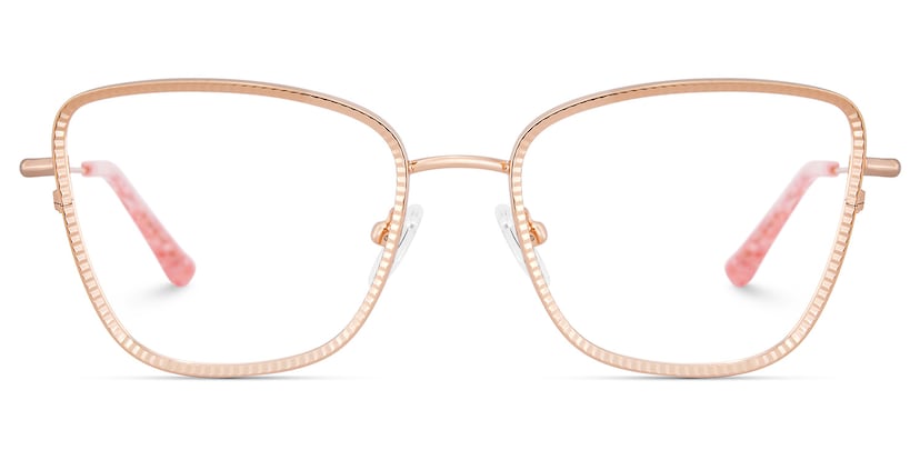 Solimar Square Rose Gold Glasses