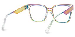 Dacarine Square Iridescent Glasses5