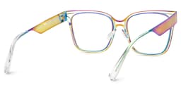 Dacarine Square Iridescent Glasses5