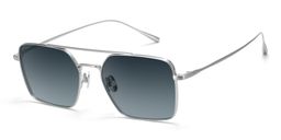 Jensen Aviator Silver Sunglasses2