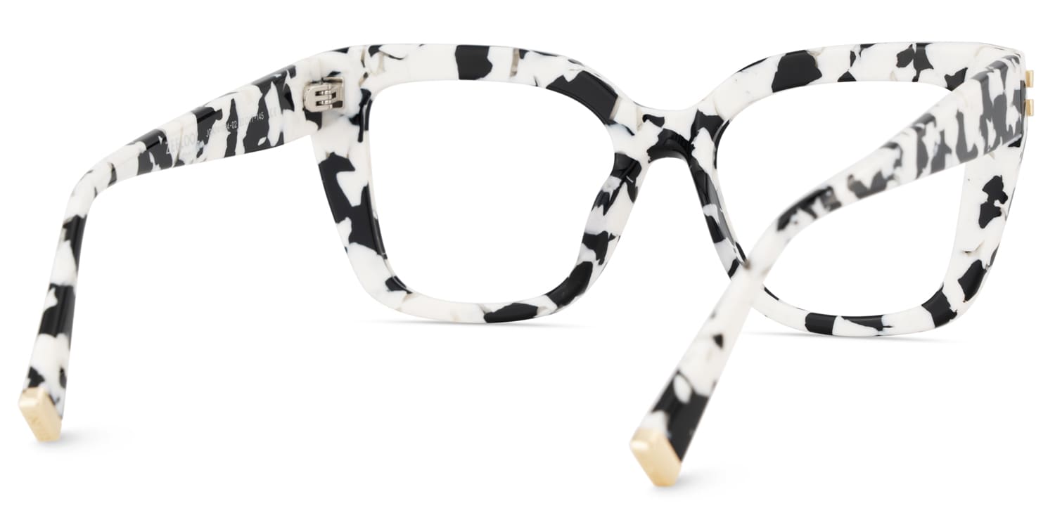 Cardozo Square Cow Print Glasses5