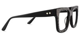 Solmarie Black Square Glasses4