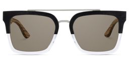 Pascal Aviator Two-Tone Sunglasses0