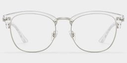 Lasha Clear Browline Glasses1