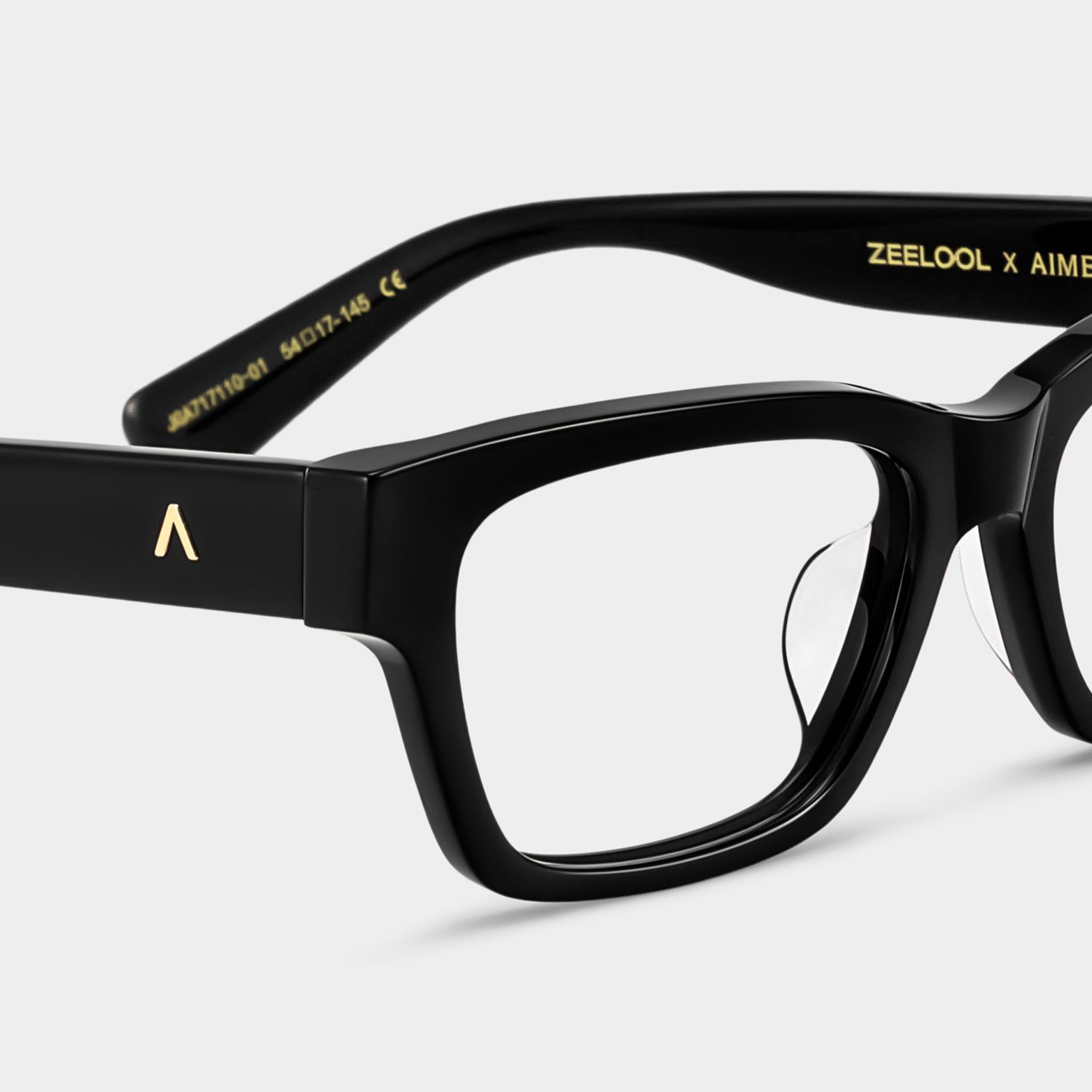 ZEELOOL x Aimee Song The Classic Black Rectangle Glasses