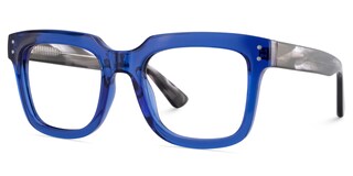 Liizbeett Square Blue Glasses4
