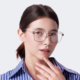 Shantell Black Square Glasses6
