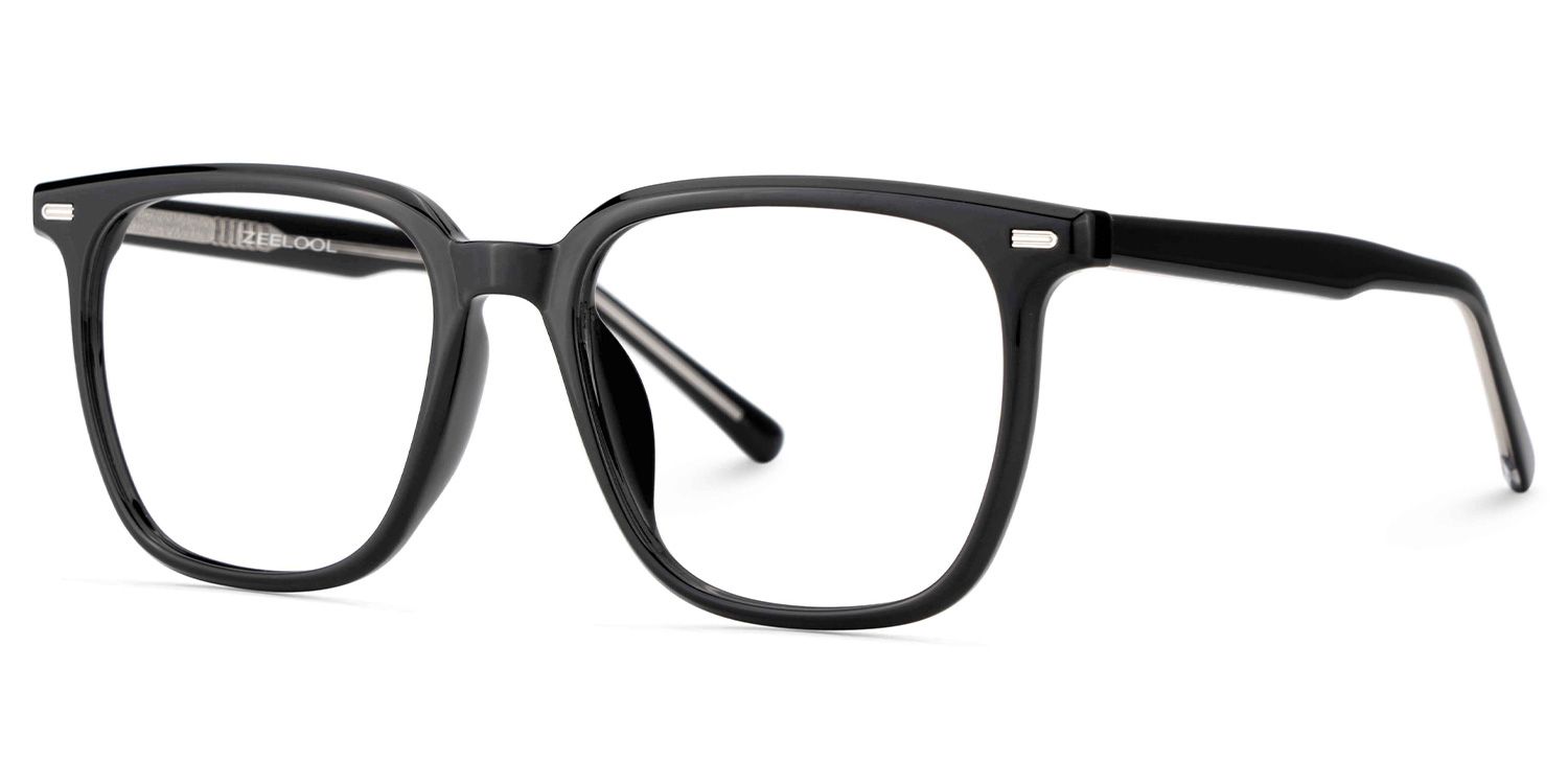 Eliza Square Black TR90 Eyeglass Frame for Daily | ZEELOOL3