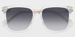 Zeyna Square Clear Glasses1