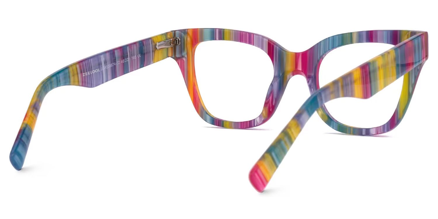 Nereyda Candy Color Eyeglasses Skittles | Zeelool3