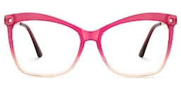Isaebella Butterfly Neon-Pink Glasses1