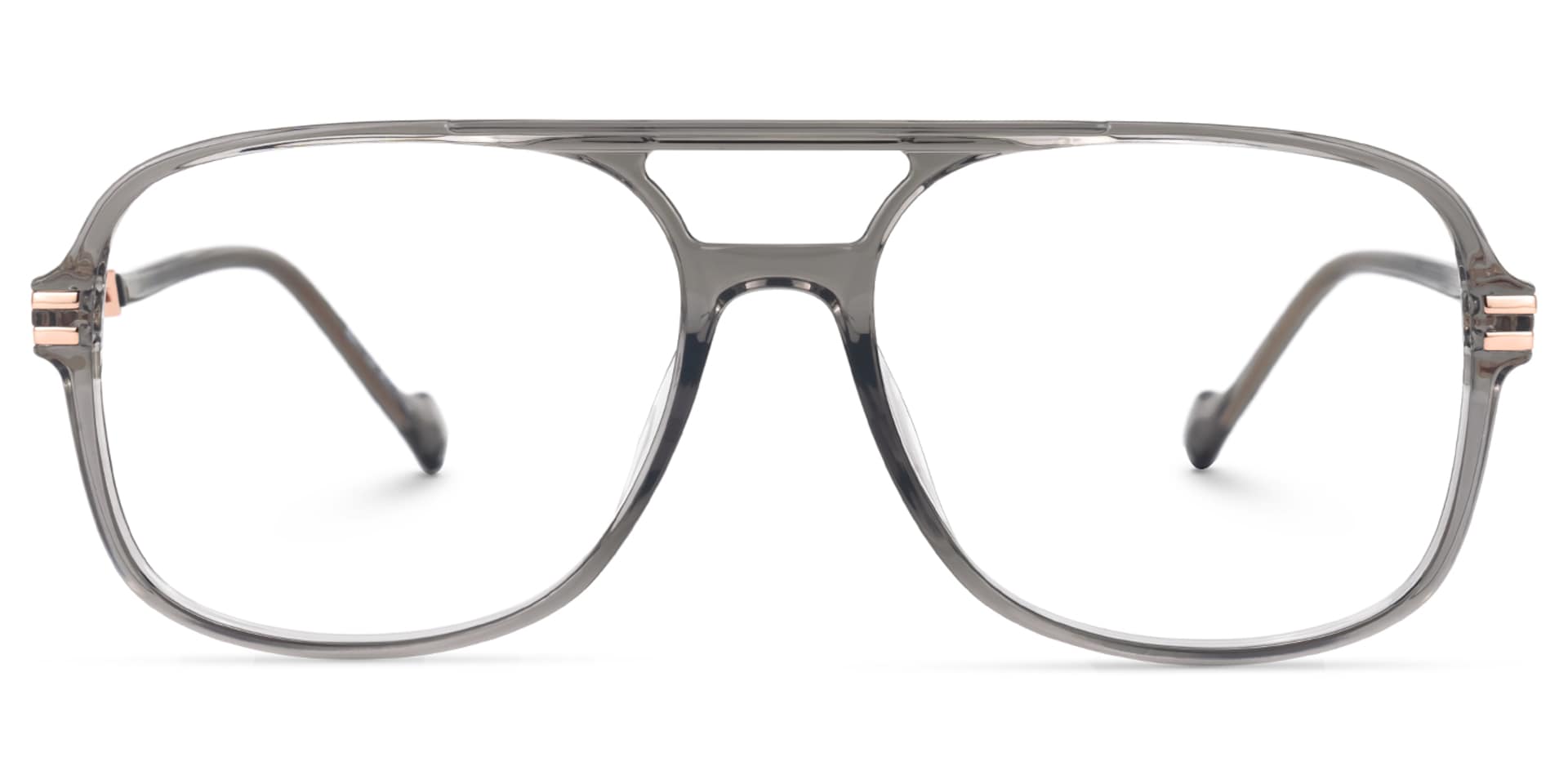 Square Nyawa Gray Glasses deals -Zeelool Glasses0