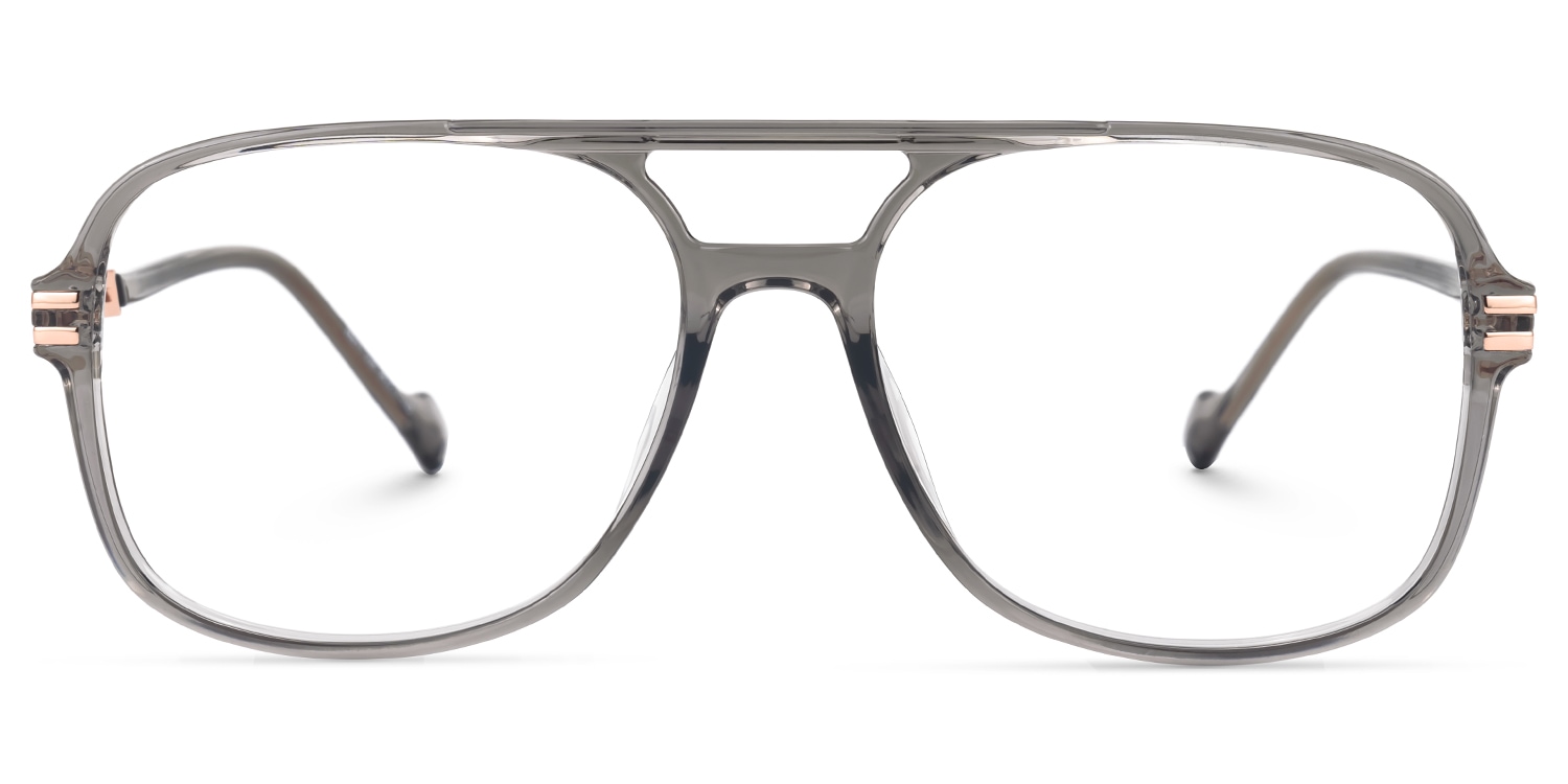 Square Nyawa Gray Glasses deals -Zeelool Glasses0