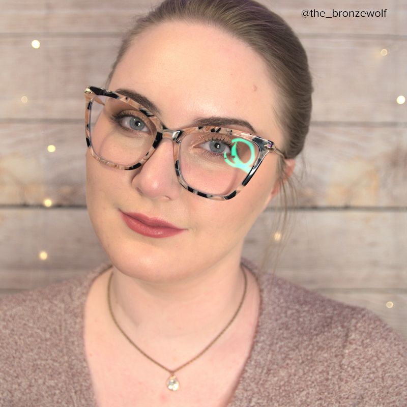 Hilary Butterfly Pink Floral Frame Eyeglasses | Zeelool6