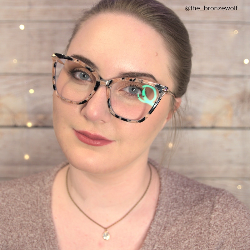 Hilary Butterfly Pink Floral Glasses7