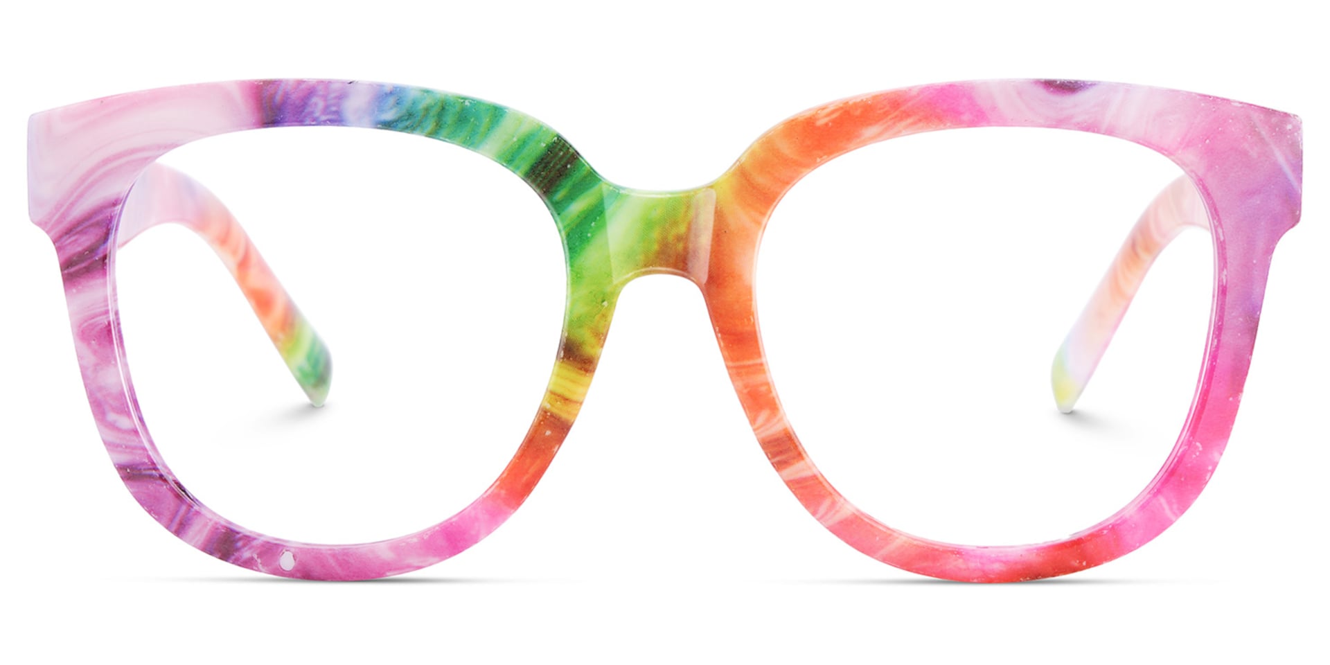Multicolor Square Frame Glasses - Harrell on Sale | Zeelool0
