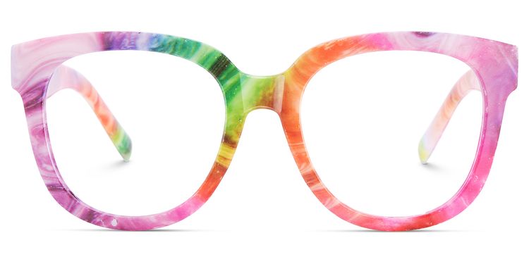 Harrell Square Multicolor Glasses