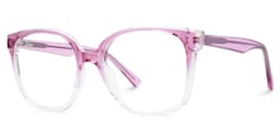 Siner Square Pink Glasses2