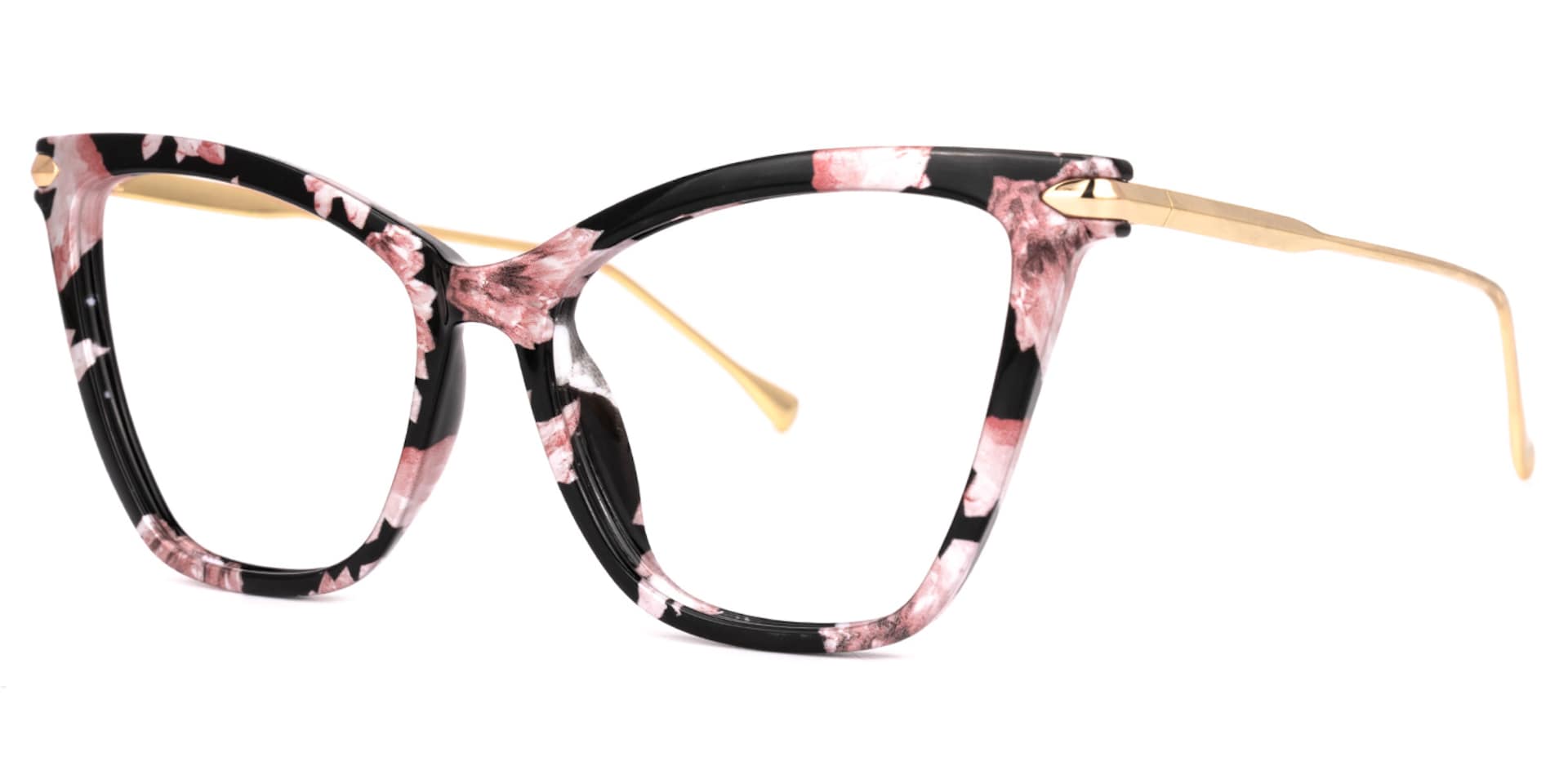 Hilary Butterfly Pink Floral Frame Eyeglasses | Zeelool1