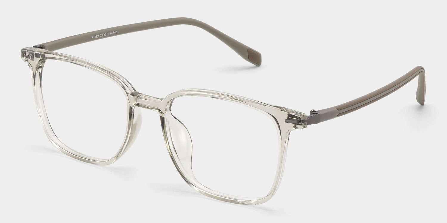 Charles Square Green Glasses with Full Rim | ZEELOOL