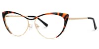 Ellen Cateye Tortoise Glasses1