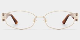 Dakota Tortoise Rectangle Glasses1