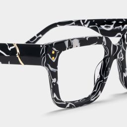 Caius Square Two tone Glasses7