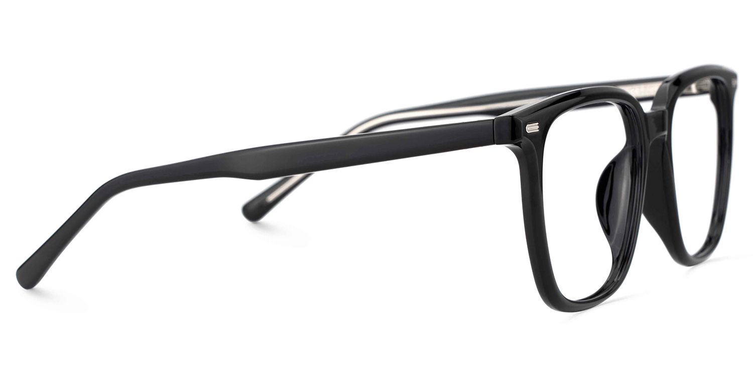 Eliza Square Black TR90 Eyeglass Frame for Daily | ZEELOOL4