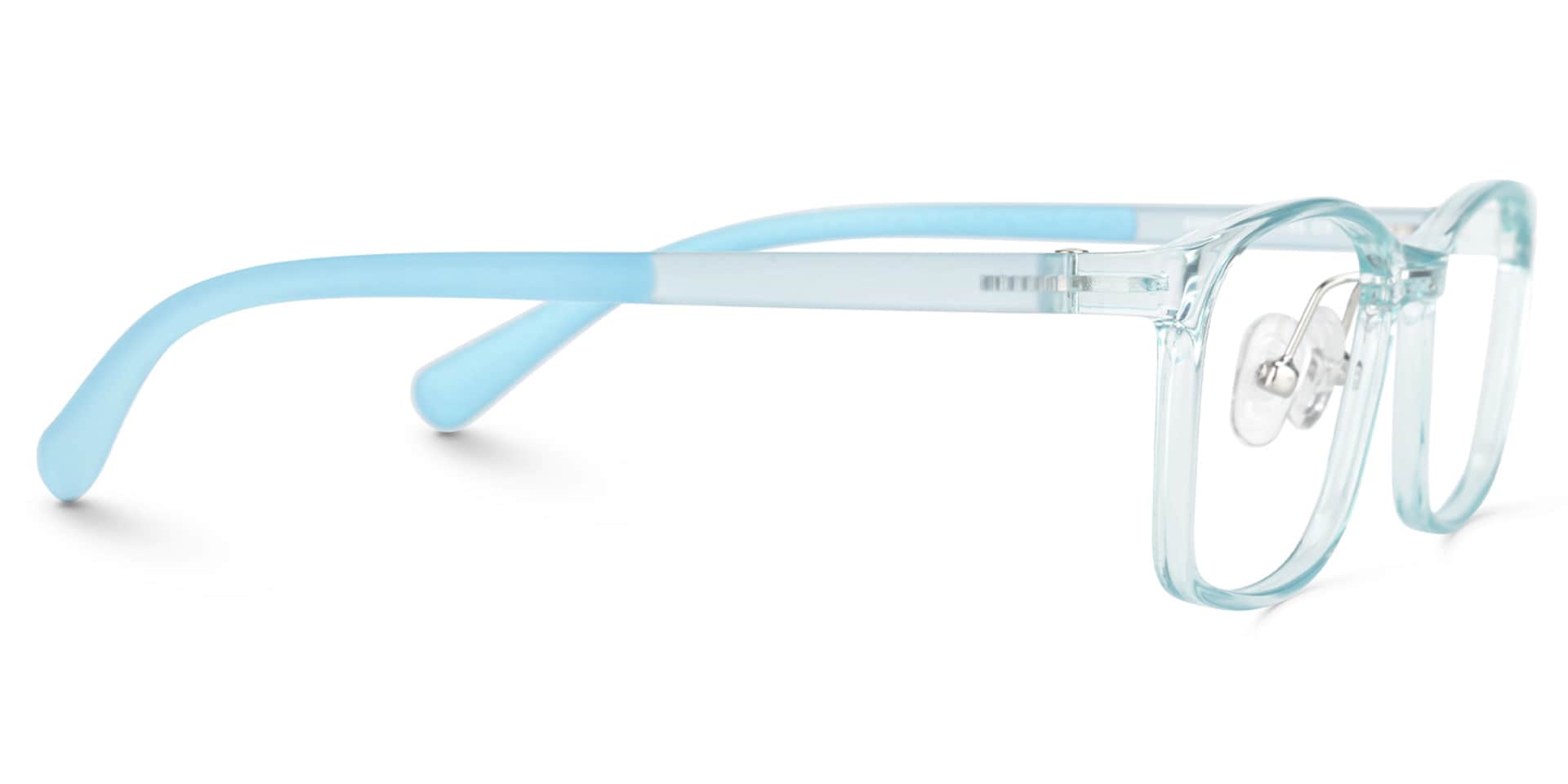 Kids Rectangle Miftah Glasses with Cute Style -Zeelool3