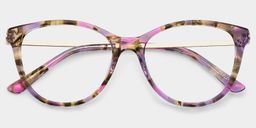 Eli Floral Round Glasses2