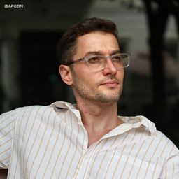 Daniel Gray Rectangle Glasses6