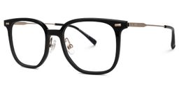 Abudy Square Black Glasses2